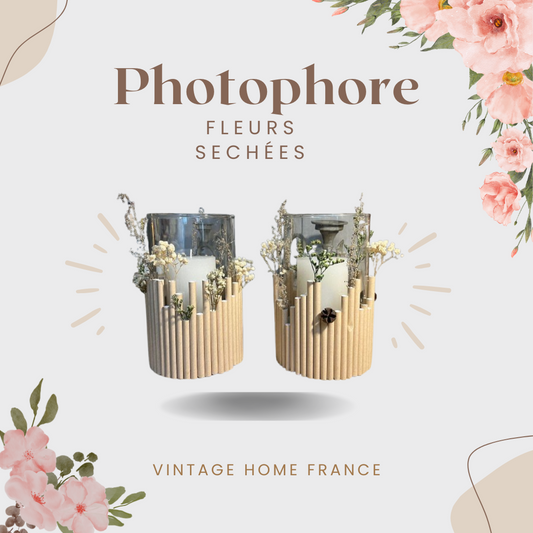 Photophores et Fleurs Séchées, décoration cosy et naturelle 💐