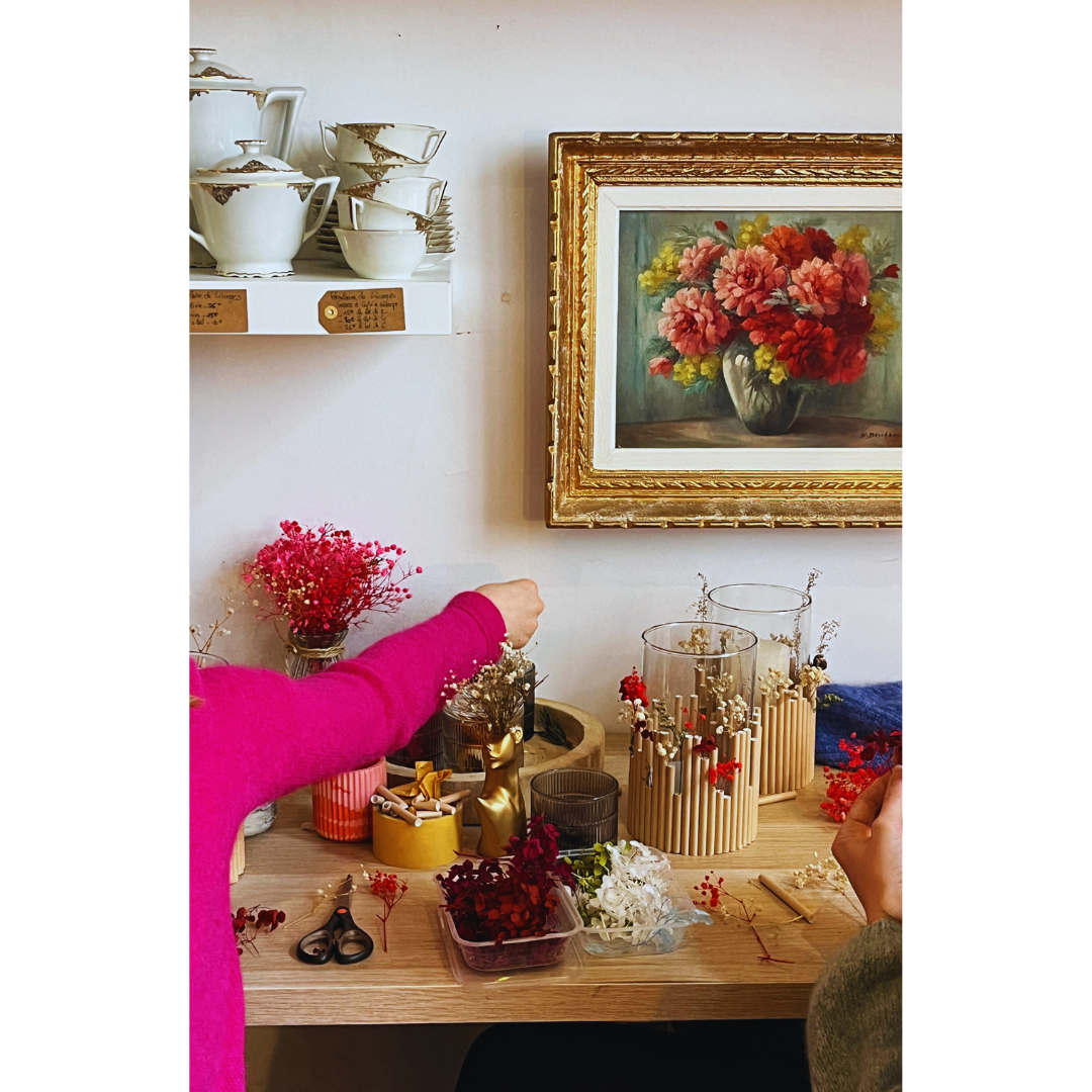 Atelier décoration photophore