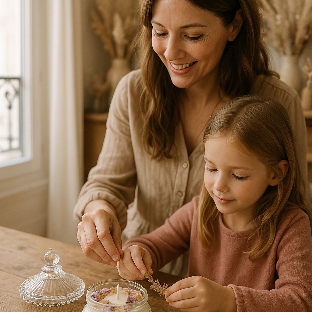 Atelier bougie pour enfant