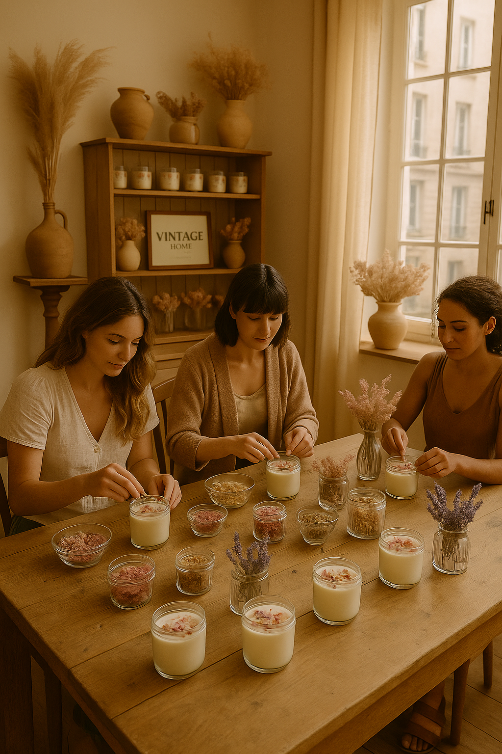 Offrir une expérience unique : les ateliers de bougies comme cadeau de Noël