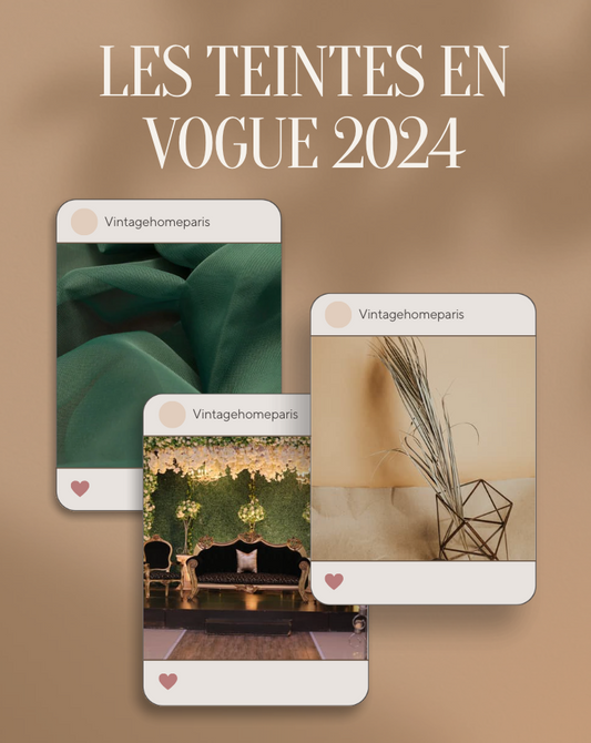 Les teintes en vogue : les prochaines couleurs tendances en 2024