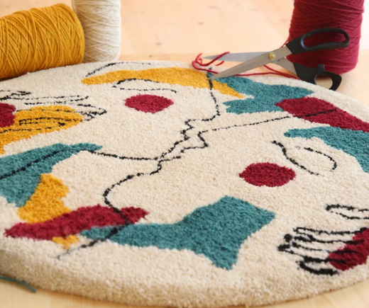 Le Tufting : Une Broderie XXL Qui Fait Sensation
