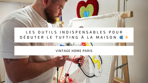 Les outils indispensables pour débuter le tufting à la maison 🧶✨