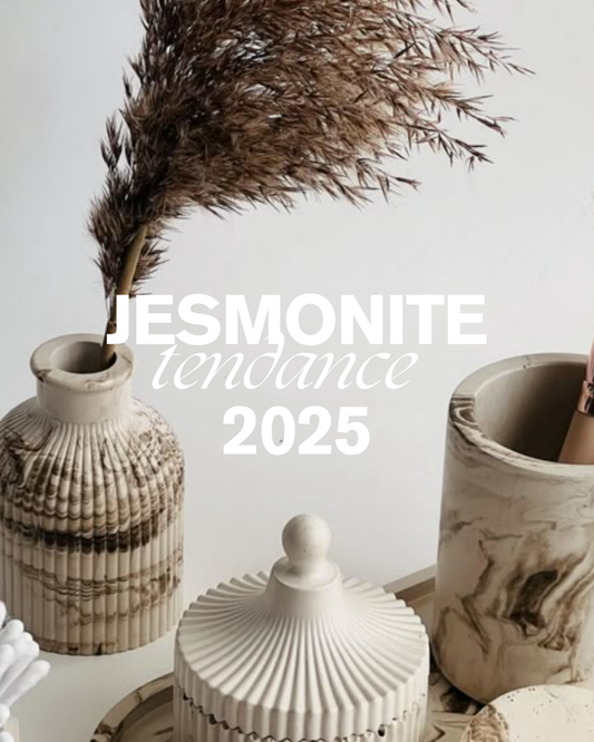 Pourquoi la Jesmonite est la Tendance Déco du Moment ?