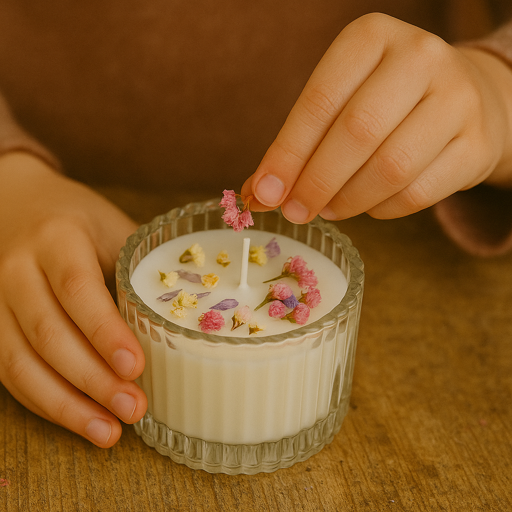 Atelier bougie pour enfant