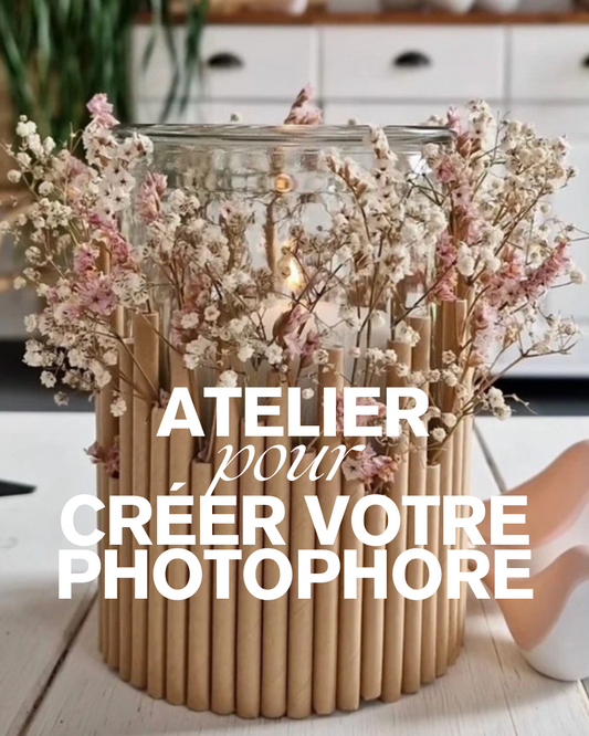 Atelier décoration photophore